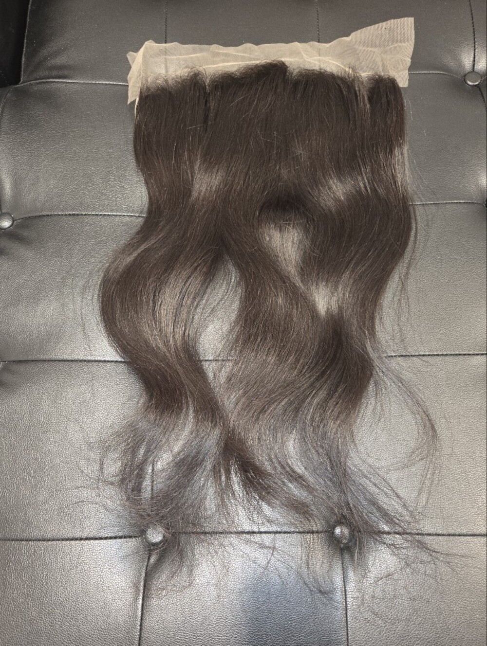 22" Raw Virgin Burmese Straight 13x4 HD Lace Frontal